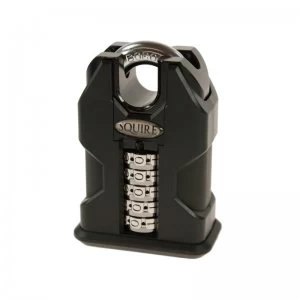 image of Squire SS50C Stonghold Steel Closed Shackle Recodable Combination Padlocks