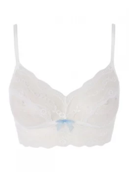 Image of b.temptd Lace kiss bralette White
