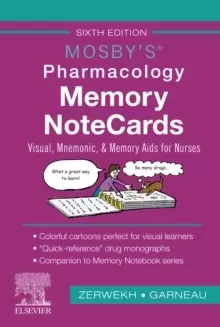 Image of Mosby's Pharmacology Memory NoteCards : Visual, Mnemonic, and Memory Aids for Nurses