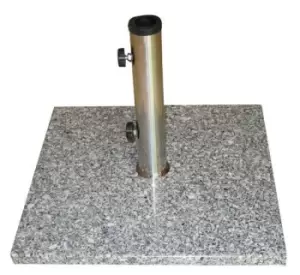 image of 10kg Granite Stone Square Garden Parasol Base Weight