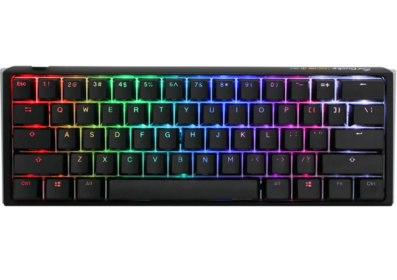 Image of Ducky One3 Classic Black Mini Clear Cherry MX Switch