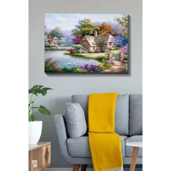 Image of Kanvas Tablo (70 x 100) - 111 Multicolor Decorative Canvas Painting