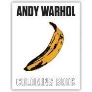 Image of andy warhol coloring book