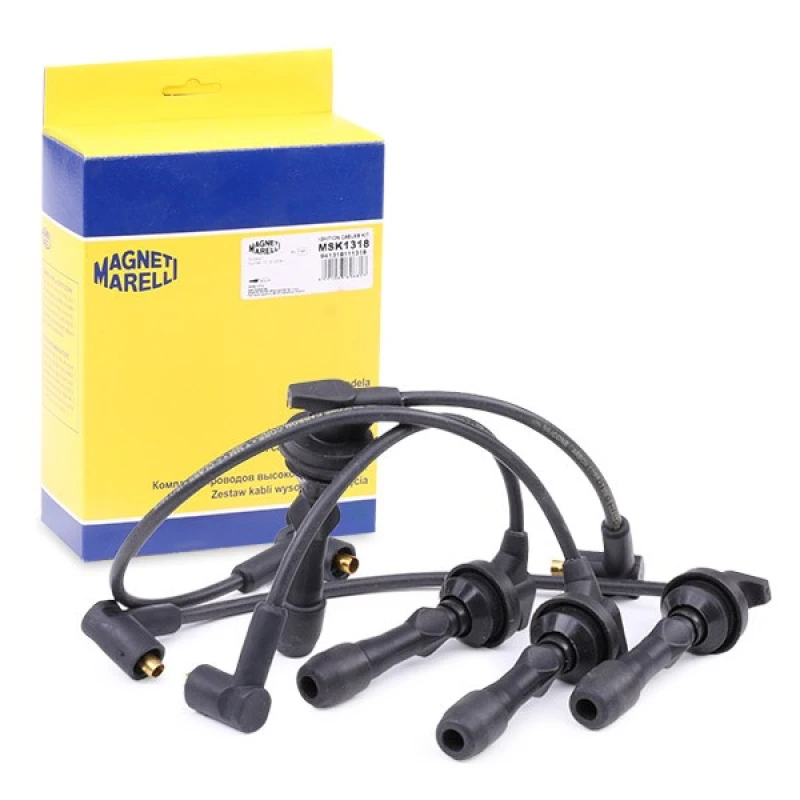 Image of MAGNETI MARELLI 941318111318 Ignition Lead Set Ignition Cable Kit (685)