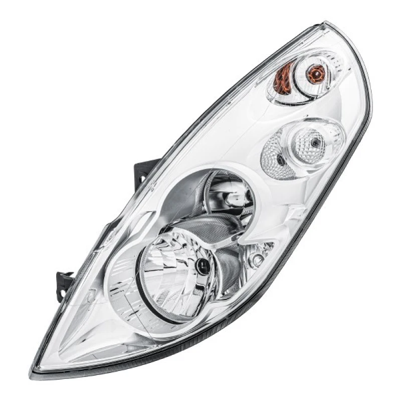 Image of HELLA 1ER 010 117-091 Headlights H1, Left, without bulbs, FF Headlight (259)