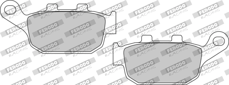 Image of Brake pad set FERODO RACING FDB2258ST