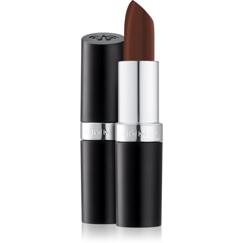 Image of Rimmel Lasting Finish long-lasting lipstick shade 090 Cappuccino Deep 4 g