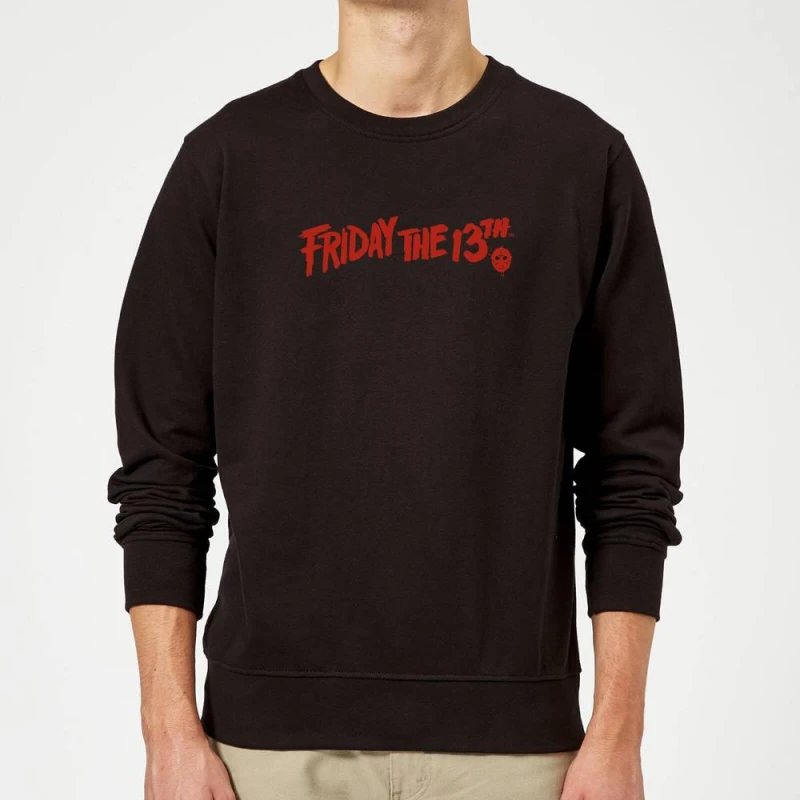 Image of Friday the 13th Logo Sweatshirt - Black - M
