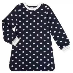 Image of Petit Bateau LAURYNE Girls Childrens dress in Blue ans,4 years