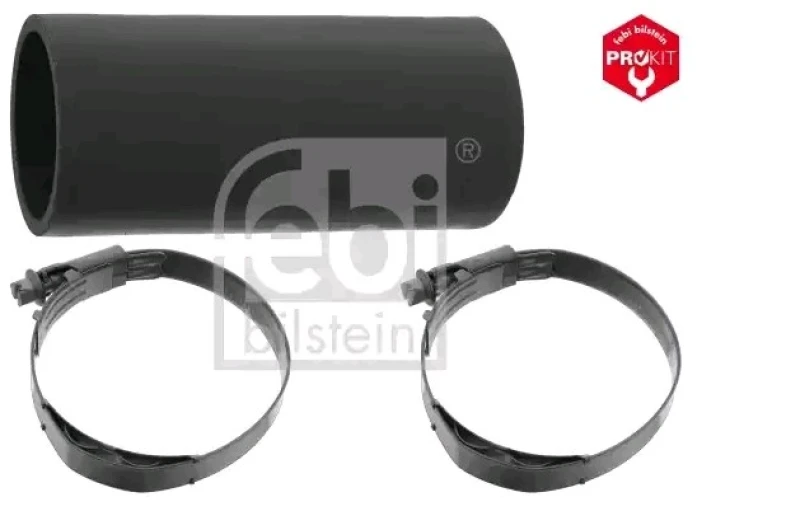 Image of FEBI BILSTEIN 49150 Radiator Hose OE Turbo NEW, with clamps Radiator Hose (475)