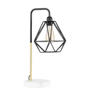 Image of Talisman Industrial Black Table Lamp