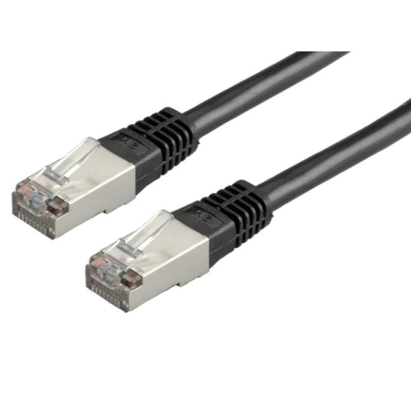 Image of ROLINE FTP Patch Cord Cat.5e. Black 0.5 m