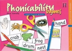 Image of Phonicability Games Four-Letter Words by Vera Conway and Jean De Lemos and Tony Odonnell Paperback