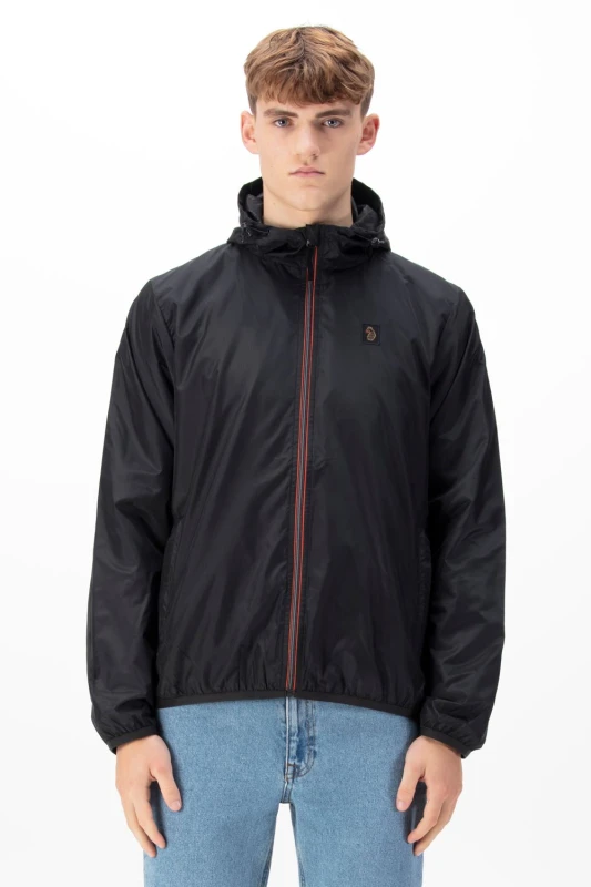 Image of Luke 1977 Luke 1977 Men Garnedd 1000 Jacket in Black Size: 3X-Large Black XXXL Male 5056482089359