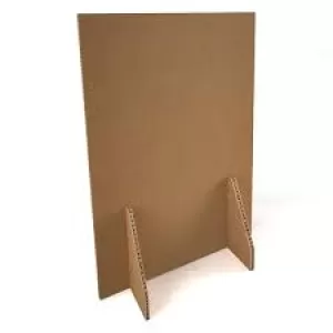 Image of DAMS International Floorstanding Protective Divider Screen Honeycomb