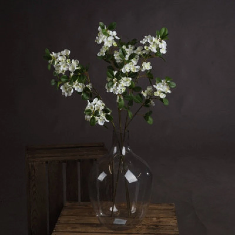 Image of Love Lace White Spring Mock Orange Artificial Flower Orange