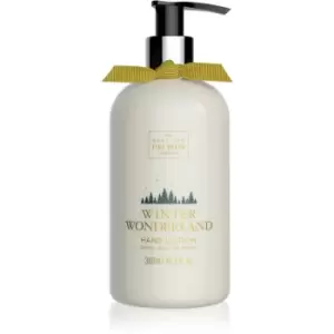 image of Scottish Fine Soaps Winter Wonderland Hand Lotion Hand Lotion Cinnamon, Dried Fruits & Vanilla 300ml