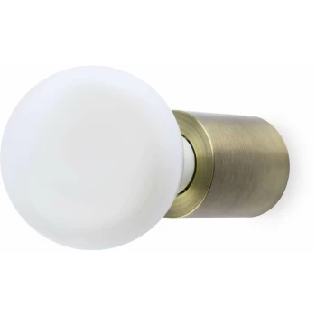Image of Faro Ten - 1 Light Indoor Candle Wall / Ceiling Light Antique gold, E27