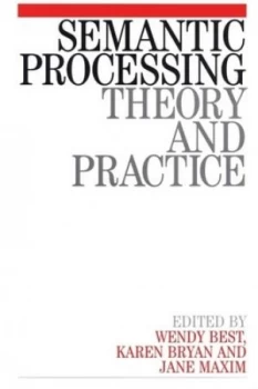 Image of Semantic Processing by Wendy Best Paperback