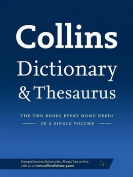 Image of Collins Dictionary and Thesaurus of the English Language Hardback