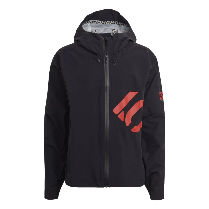 Image of Five Ten Mens All-Mountain Waterproof Rain Anoraks Black male X Large