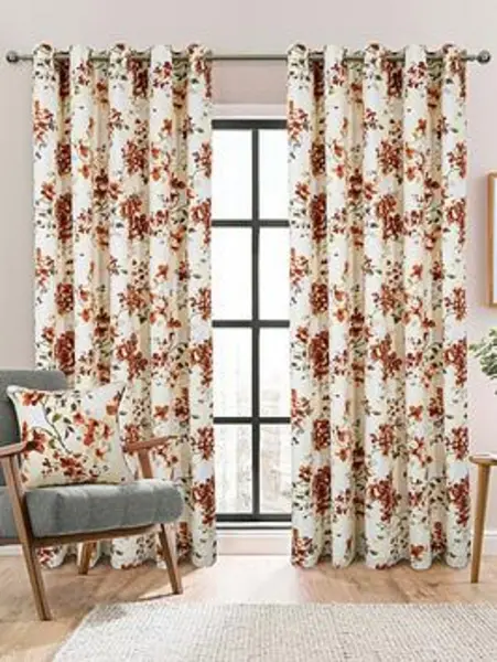 image of Betty Eyelet Curtains