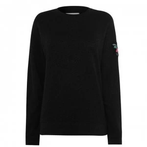 image of Replay Rose Sweatshirt - Black Lurex 040