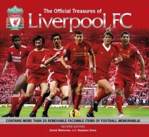 Image of The Official Treasures of Liverpool Fc by David Walmsley Hardback