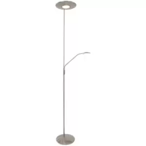 Image of Sienna Zodiac LED Mother & Child Lamp Steel Brushed, Plastic Matt