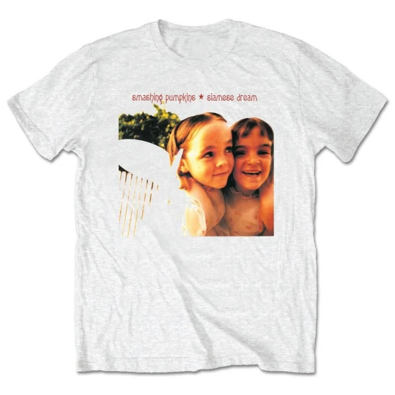Image of The Smashing Pumpkins The Smashing Pumpkins Men Siamese Dream T-Shirt in White Size: Medium White M Male 5063300357538