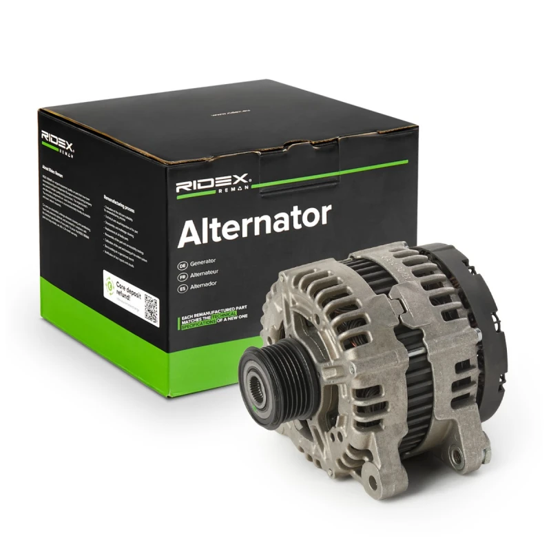 Image of RIDEX REMAN 4G1193R Generator Alternator Charging Current: 150A, Voltage: 14V Alternator (4)