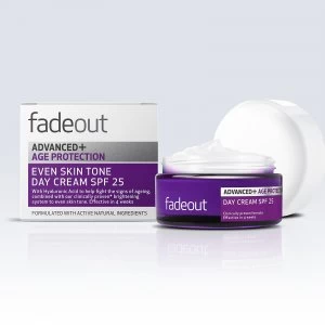 Image of Fade Out ADVANCED + Age Protection Even Skin Tone Day Cream SPF 25 50ml