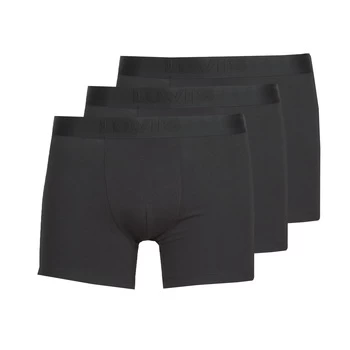 image of Levis PRENIUM BRIEF PACK X3 mens Boxer shorts in Black - Sizes S,M,L,XL