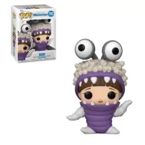 image of Disney Pixar Monsters Inc. 20th Anniversary Boo with Hood Up Funko Pop! Vinyl