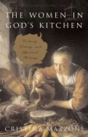 Image of women in gods kitchen cooking eating and spiritual writing