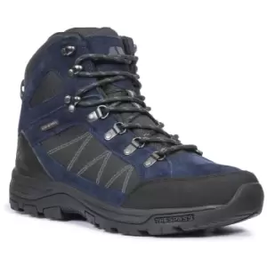 Image of Trespass Mens Chavez Mid Cut Hiking Boots (8 UK) (Navy Blue)