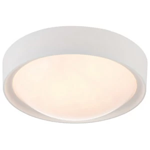 image of Wickes Nova Bathroom Ceiling Flush Light - E27