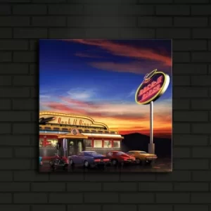 Image of 4040?ACT-24 Multicolor Decorative LED Lighted Canvas Painting