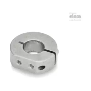 Image of ELESA Semi-split clamp assembly-GN 7062.1-55-B28-NI-A