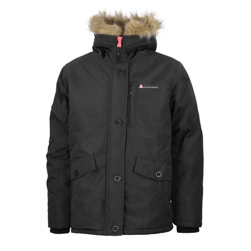 Image of Peak Mountain Girl's ski parka Peak Mountain Falava Noir Female 3 ans FALAVA/YL-NOIR