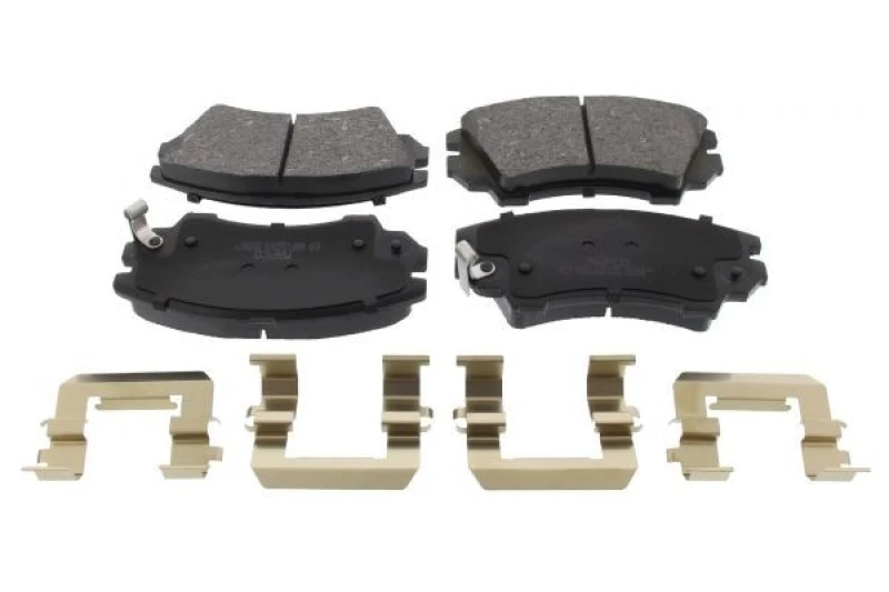 Image of MAPCO 6859 Brake pad set Front Axle, with acoustic wear warning, with anti-squeak plate Brake Pad Set,disc brake (402)