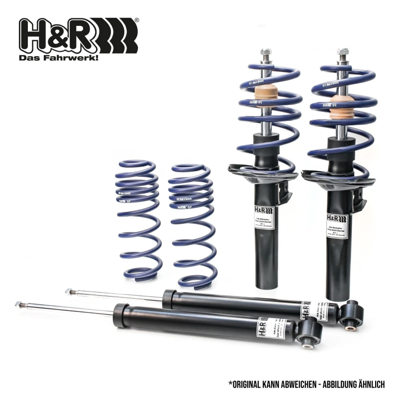 Image of Suspension kit, coil springs / shock absorbers H&R 41757-15