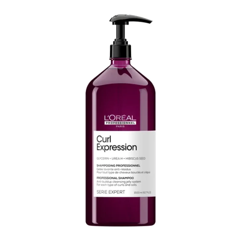 Image of LOreal Professionnel Curl Expression Gentle Cleansing Shampoo For Wavy And Curly Hair 1500 ml