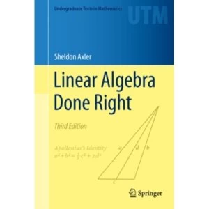 Image of Linear Algebra Done Right by Sheldon Axler (Hardback, 2014)