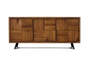 image of Linea Soho Camden Wide Sideboard Brown