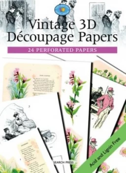 Image of Vintage 3D Dcoupage Papers Book