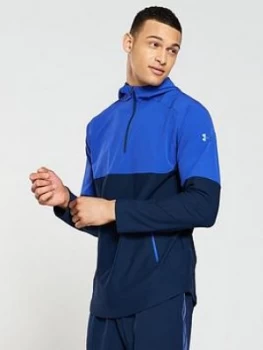 Image of Urban Armor Gear Threadborne Vanish 12 Zip Hoodie Jupiter Blue Size 2XL Men
