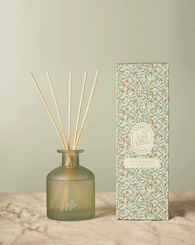 Image of Sophia Lane Sophia Lane Zest & Bloom Diffuser Green - Sophia Lane Green Female ZS42301