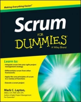 Image of Scrum for dummies by Mark C. Layton