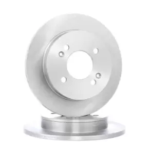 Image of RIDEX Brake disc 82B0041 Brake rotor,Brake discs HYUNDAI,KIA,DODGE,i10 (PA),i10 Stufenheck,Picanto (SA),PICANTO (TA),PICANTO (JA)